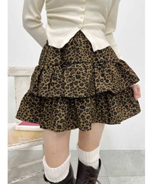 PHILLY | 【PHILLY】レオパードティアードミニスカート(スカート)