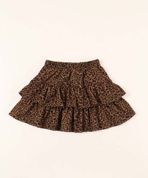 PHILLY（フィリー）の「【PHILLY】レオパードティアードミニスカート（スカート・レディース・アイボリー/ブラウン・FREE）」の11枚目の写真