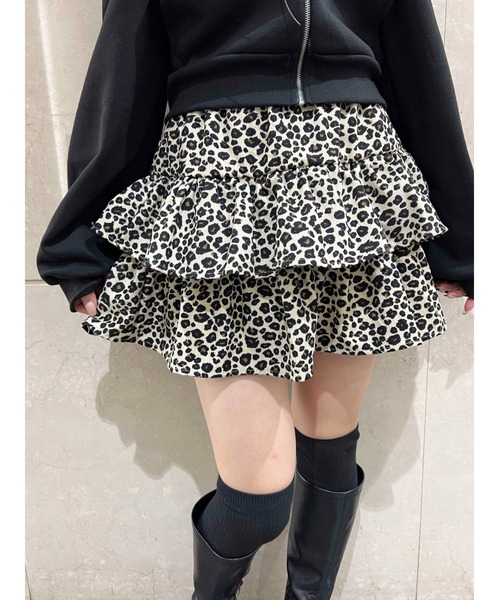 ZIMMERMANN ミニスカート レオパードプリント【関税なし】 Zimmermann(ジマーマン) ミニスカート(レディース) - 海外通販の