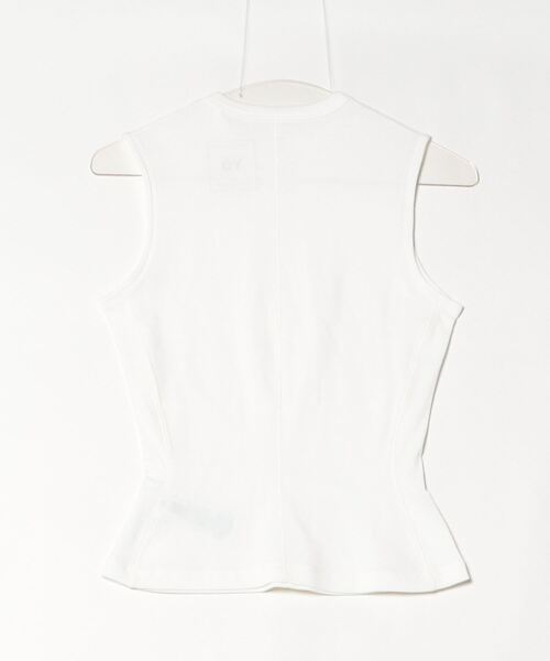 Y-3(ワイスリー)の「W FIT TANK(Tシャツ/カットソー・レディース・ライトホワイト・X-SMALL/SMALL/MEDIUM/XX-SMALL)」の4枚目の写真