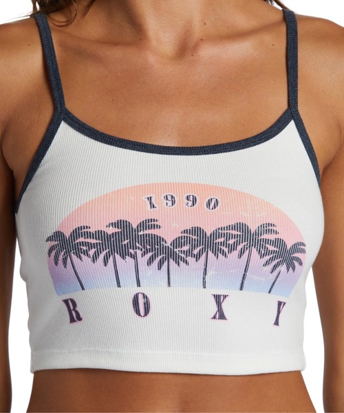 【セール】SUNSET PALMS CST/ロキシーショート丈キャミソール（Tシャツ/カットソー）｜ROXY（ロキシー）のファッション通販 ...