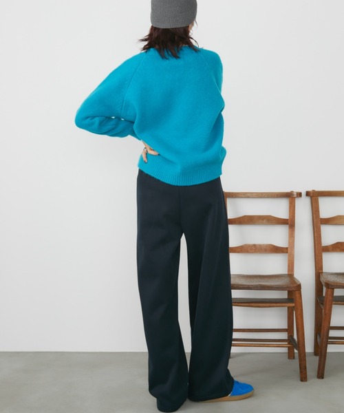 Auntie Rosa Holiday(アンティローザホリデー)の「裏起毛スウェットイージーパンツ / サイズ展開あり(スウェットパンツ・レディース・グレー/ピンク/ネイビー・SMALL/MEDIUM)」の12枚目の写真