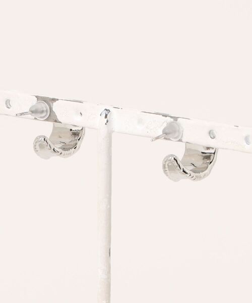 Burner(バーナー)の「【OKUOKU 0909】大ぶり フープ ピアス 両耳用 oku-pierce-743991837370-6 Nn【RBTS】(ピアス(両耳用)・レディース・シルバー・FREE)」の2枚目の写真
