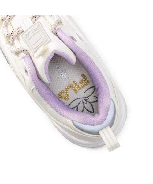FILA(フィラ)の「FILA PROMENADE PINK BLOSSOM(スニーカー・レディース・オフホワイト・24.0cm/22.0cm/22.5cm/23.0cm/23.5cm/24.5cm/25.0cm/28.0cm/27.0cm/25.5cm)」の7枚目の写真