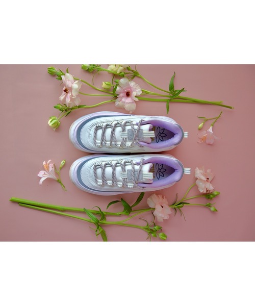 FILA(フィラ)の「FILA PROMENADE PINK BLOSSOM(スニーカー・レディース・オフホワイト・24.0cm/22.0cm/22.5cm/23.0cm/23.5cm/24.5cm/25.0cm/28.0cm/27.0cm/25.5cm)」の9枚目の写真
