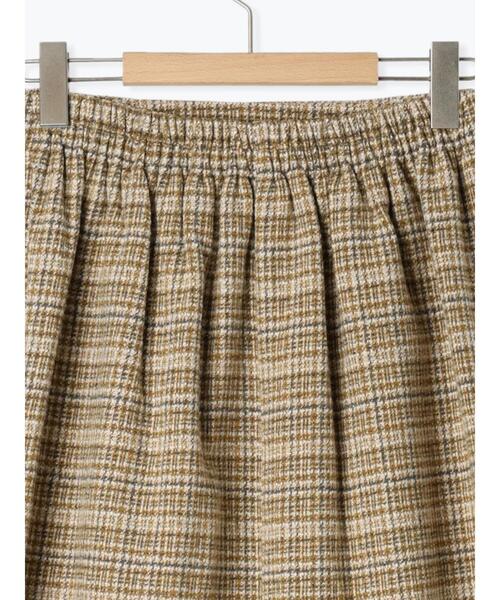 Samansa Mos2 blue（サマンサモスモスブルー）の「ツイードチェックタイトスカート（スカート・レディース・ブラック/ブラウン/イエロー・F）」の19枚目の写真