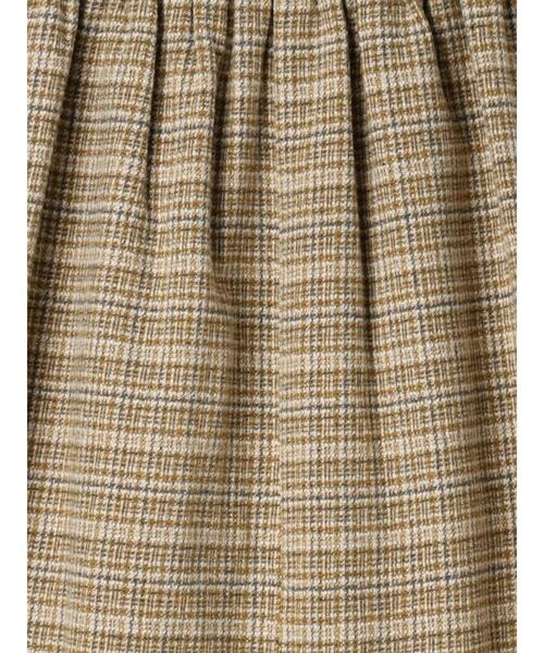 Samansa Mos2 blue（サマンサモスモスブルー）の「ツイードチェックタイトスカート（スカート・レディース・ブラック/ブラウン/イエロー・F）」の20枚目の写真