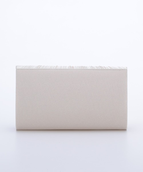 haremode（ハレモード）の「V字プレートパーティーバッグ（クラッチバッグ・レディース・ブラック/シルバー/ベージュ・FREE）」の14枚目の写真