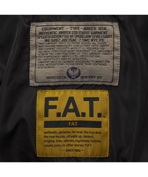 FAT(エフエイティー)の「F.A.T. FA-8(エフエイティー FA-8)(ブルゾン・メンズ・オリーブ/グレー・TITCH(M)/JUMBO(XXL))」の6枚目の写真