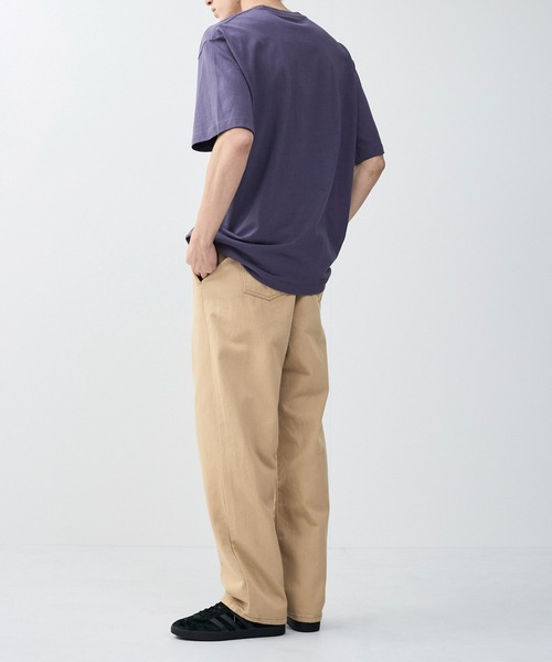 BEN DAVIS（ベンデイビス）の「【BENDAVIS別注】j.n.r.d/ワンポイントTシャツ（Tシャツ/カットソー・メンズ・パープル/チャコールグレー/ホワイト系その他・M/LL/L）」の4枚目の写真