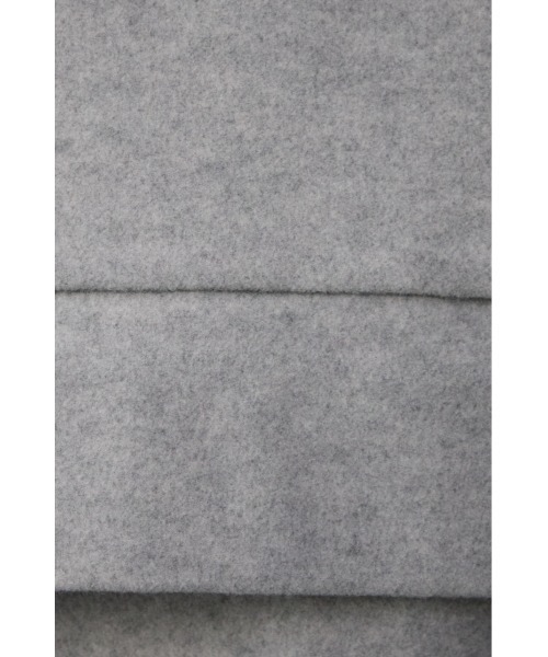 AZUL by moussy(アズールバイマウジー)の「アッシュクウールライクトップス(ニット/セーター・レディース・ライトグレー/ブラック・FREE)」の3枚目の写真