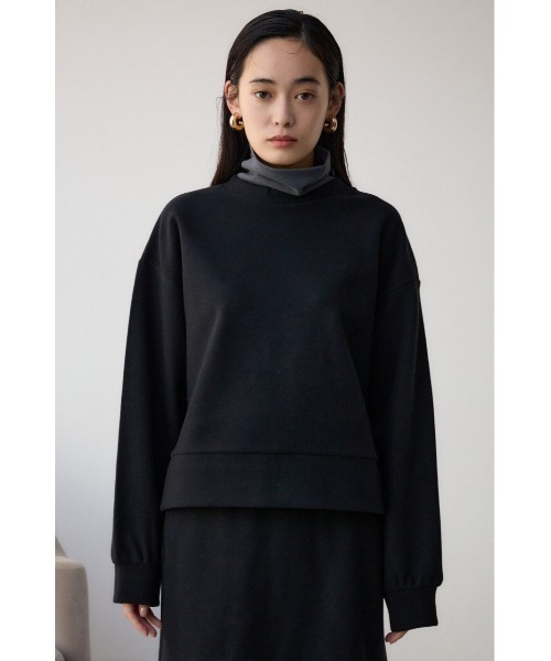 AZUL by moussy(アズールバイマウジー)の「アッシュクウールライクトップス(ニット/セーター・レディース・ライトグレー/ブラック・FREE)」の21枚目の写真