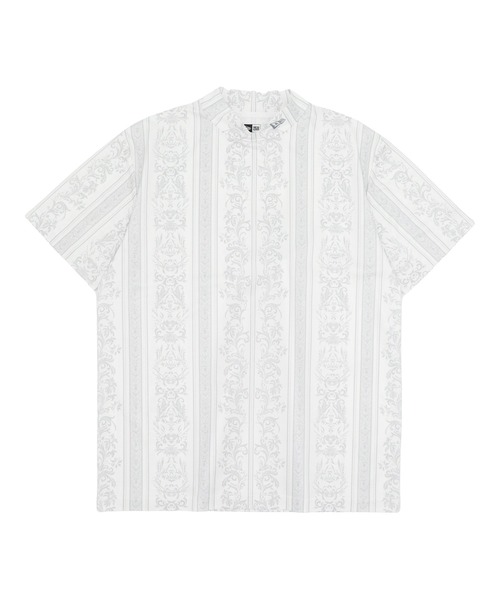 ニューエラゴルフ 半袖ミッドネックTシャツ バンダナ柄 通気性
