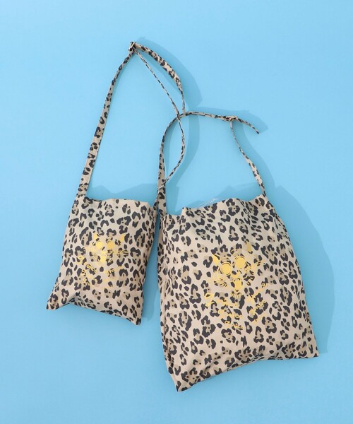NOLLEY’S（ノーリーズ）の「【grace grace/グラスグラス】グラスケレオパードサブバッグS（エコバッグ/サブバッグ・レディース・レオパード・FREE）」の3枚目の写真
