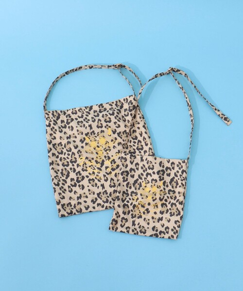 NOLLEY’S（ノーリーズ）の「【grace grace/グラスグラス】グラスケレオパードサブバッグS（エコバッグ/サブバッグ・レディース・レオパード・FREE）」の5枚目の写真