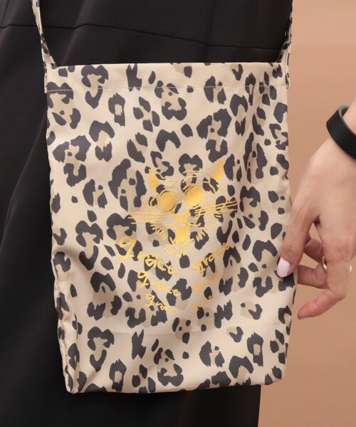 NOLLEY’S（ノーリーズ）の「【grace grace/グラスグラス】グラスケレオパードサブバッグS（エコバッグ/サブバッグ・レディース・レオパード・FREE）」の10枚目の写真