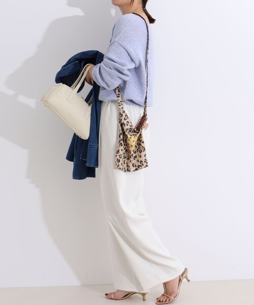 NOLLEY’S（ノーリーズ）の「【grace grace/グラスグラス】グラスケレオパードサブバッグS（エコバッグ/サブバッグ・レディース・レオパード・FREE）」の14枚目の写真