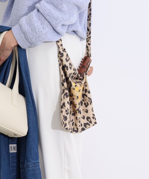 NOLLEY’S（ノーリーズ）の「【grace grace/グラスグラス】グラスケレオパードサブバッグS（エコバッグ/サブバッグ・レディース・レオパード・FREE）」の15枚目の写真
