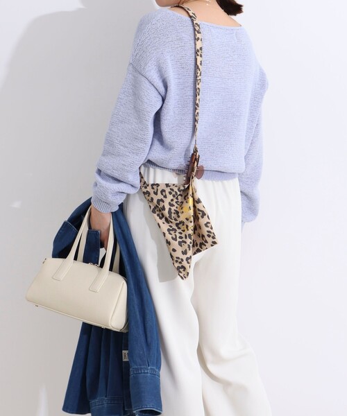 NOLLEY’S（ノーリーズ）の「【grace grace/グラスグラス】グラスケレオパードサブバッグS（エコバッグ/サブバッグ・レディース・レオパード・FREE）」の16枚目の写真