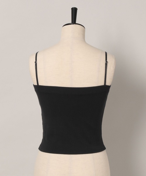 A part by(アパートバイ)の「ベアキャミ(タンクトップ・レディース・ライトベージュ/ブラック/アイボリー・FREE)」の5枚目の写真