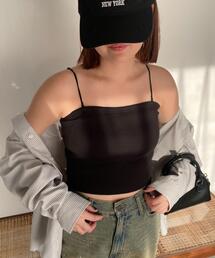 WEGO | WEGO/【25年春夏新作】なちゅ盛れカップインショートキャミ(キャミソール)