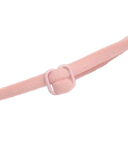 WEGO（ウィゴー）の「WEGO/なちゅ盛れカップインショートキャミ（キャミソール・レディース・ブラック/オフホワイト/ライトピンク/サックスブルー・SMALL/MEDIUM）」の9枚目の写真