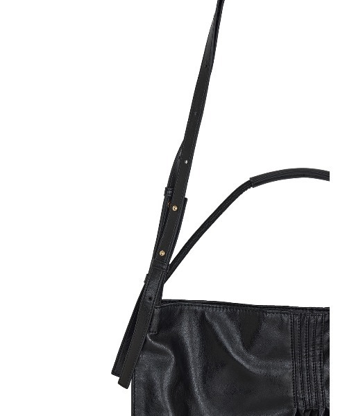 Ameri（アメリ）の「LUSTER SYNTHETIC LEATHER BAG（ショルダーバッグ・レディース・ブラック・FREE）」の6枚目の写真