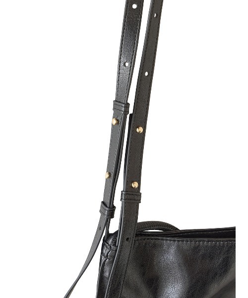 Ameri（アメリ）の「LUSTER SYNTHETIC LEATHER BAG（ショルダーバッグ・レディース・ブラック・FREE）」の7枚目の写真