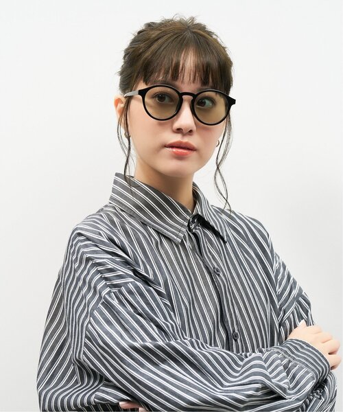 Zoff(ゾフ)の「ボストン型 サングラス|カラーレンズ|トレンド|紫外線対策|UVカット|Zoff|COLOR SUNGLASSES(サングラス・レディース・ブラック/ブラック系その他2/ブラウン系その他/ブラウン系その他5/ブラック系その他/ブラック系その他3/ライトイエロー/ブラウン/ブラウン系その他3・FREE)」の20枚目の写真