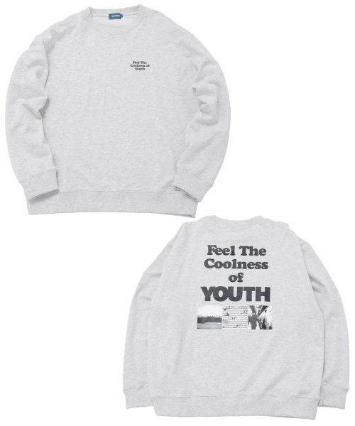 GLAZOS（グラソス）の「【大人向けサイズあり】【速乾・毛玉になりにくい】【プチプラ】バックフォトプリントトレーナー（スウェット・キッズ・グレー/オートミール/ブラック/ブラウン・M/L/LL/S）」の4枚目の写真