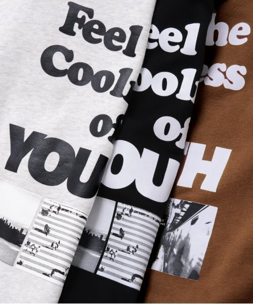 GLAZOS（グラソス）の「【大人向けサイズあり】【速乾・毛玉になりにくい】【プチプラ】バックフォトプリントトレーナー（スウェット・キッズ・グレー/オートミール/ブラック/ブラウン・M/L/LL/S）」の13枚目の写真