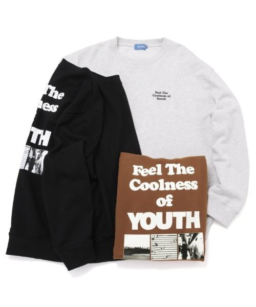 GLAZOS（グラソス）の「【大人向けサイズあり】【速乾・毛玉になりにくい】【プチプラ】バックフォトプリントトレーナー（スウェット・キッズ・グレー/オートミール/ブラック/ブラウン・M/L/LL/S）」の6枚目の写真