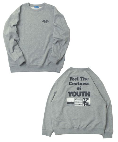 GLAZOS（グラソス）の「【大人向けサイズあり】【速乾・毛玉になりにくい】【プチプラ】バックフォトプリントトレーナー（スウェット・キッズ・グレー/オートミール/ブラック/ブラウン・M/L/LL/S）」の3枚目の写真