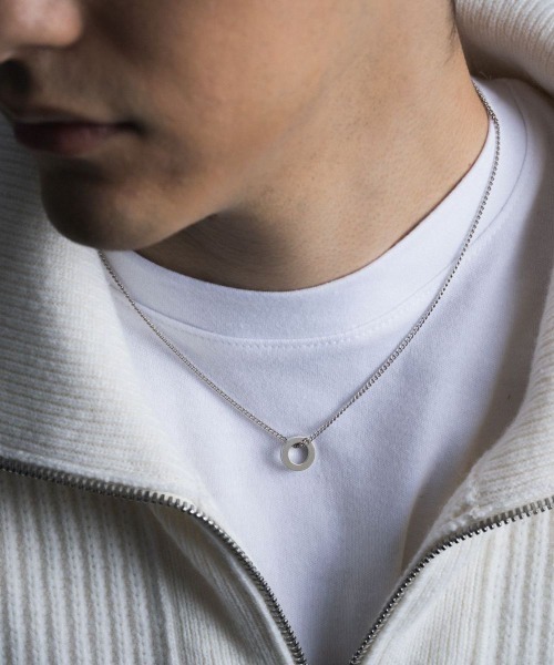 4℃ HOMME+（ヨンドシーオムプラス）の「【8月誕生石】シルバー ネックレス（ネックレス・メンズ・シルバー・FREE）」の5枚目の写真
