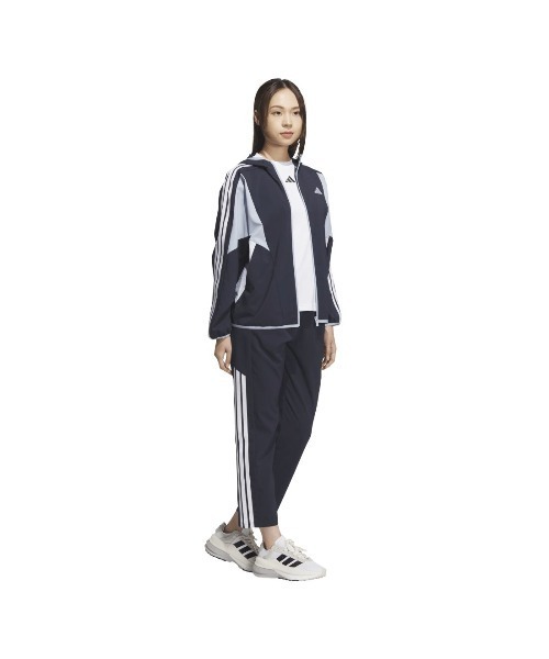 adidas(アディダス)の「アディダス adidas チーム CL パンツ(その他パンツ・レディース・ブラック/ネイビー・S/M/L/XL)」の4枚目の写真