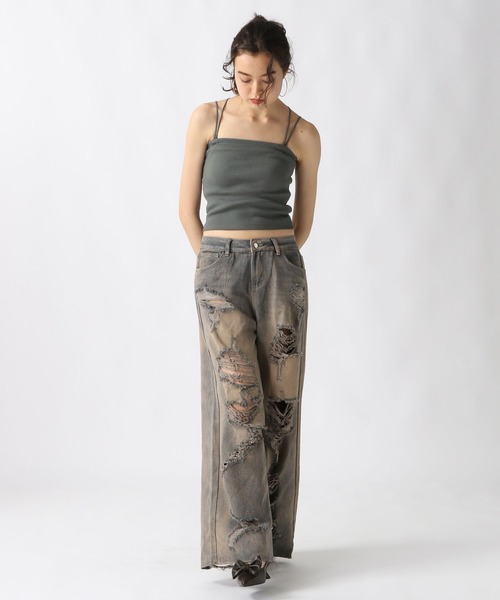 FOREVER 21（フォーエバー トゥエンティーワン）の「【2025SS】カップ付きダブルストラップキャミ＜肩紐取り外し可能＞（キャミソール・レディース・ブラック/チャコールグレー/オフホワイト・SMALL/MEDIUM）」の18枚目の写真