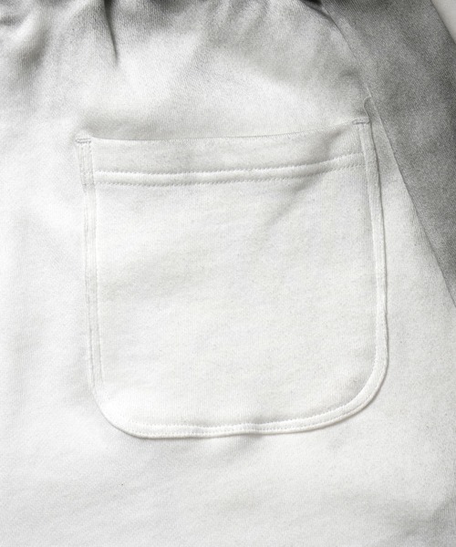 Starting Over（スターティングオーバー）の「one point stitch spray processing sweat pants/ワンポイント刺繍 スプレー加工 スウェットパンツ（スウェットパンツ・メンズ・オフホワイト/チャコールグレー・L/M）」の8枚目の写真