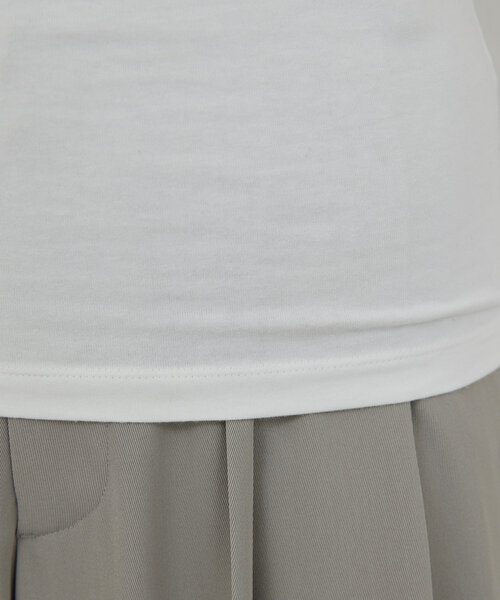 GALLARDAGALANTE（ガリャルダガランテ）の「【La nature linge】ベア天竺キャミソール（キャミソール・レディース・ホワイト/ブラック・1/0）」の14枚目の写真