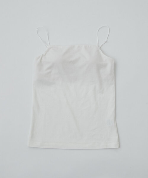 GALLARDAGALANTE（ガリャルダガランテ）の「【La nature linge】ベア天竺キャミソール（キャミソール・レディース・ホワイト/ブラック・1/0）」の16枚目の写真