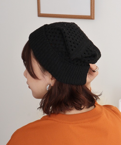 NOZOMI ISHIGURO/ノゾミイシグロ★イアーワッチニットキャップ NOZOMI ISHIGURO HAUTE COUTURE ムートン帽 color coati