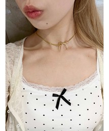 PHILLY（フィリー）の「リボンモチーフネックレス（ネックレス）」