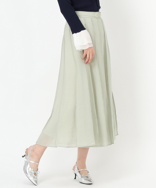 MISCH MASCH(ミッシュマッシュ)の「2025春夏新作 ピンタックフレアスカート(スカート・レディース・グリーン/ピンク/アイボリー・S/M)」の13枚目の写真