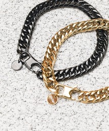 Pledge（プレッジ）の「【RS】【Pledge】チェーンブレスレット 2P SET（ブレスレット・メンズ）」