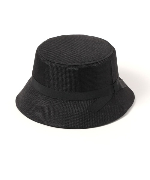 FOUND GOOD（ファウンドグッド）の「ヒモツキシートハット（ハット・レディース・ブラック/アイボリー/ブラウン系8・FREE）」の18枚目の写真