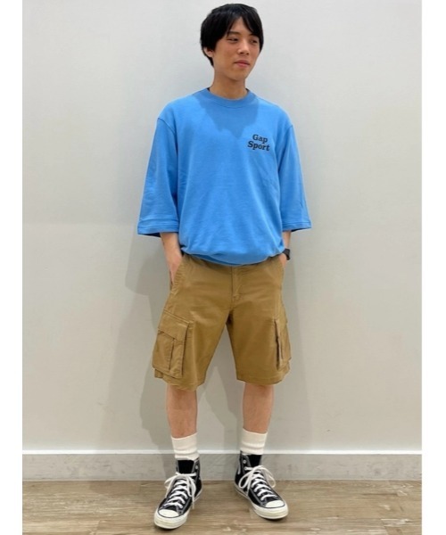 GAP（ギャップ）の「11インチ エッセンシャル カーゴショートパンツ（その他パンツ・メンズ・ブラック/グリーン/ベージュ/カーキ・34W/30W/32W/36W/28W）」の12枚目の写真