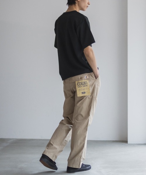 EDWIN（エドウィン）の「EDWIN EASY WEAR イージー ベイカー パンツ（その他パンツ・メンズ・ブラック系/ベージュ/カーキ系・S/M/L/XL）」の4枚目の写真