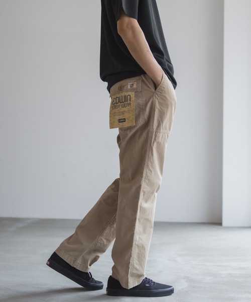 EDWIN（エドウィン）の「EDWIN EASY WEAR イージー ベイカー パンツ（その他パンツ・メンズ・ブラック系/ベージュ/カーキ系・S/M/L/XL）」の7枚目の写真