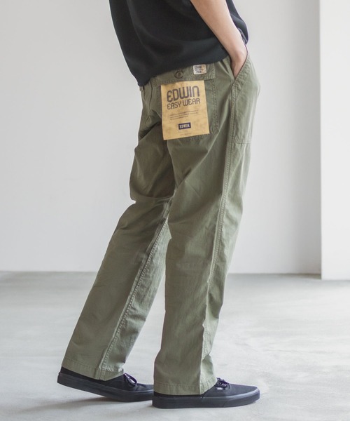EDWIN（エドウィン）の「EDWIN EASY WEAR イージー ベイカー パンツ（その他パンツ・メンズ・ブラック系/ベージュ/カーキ系・S/M/L/XL）」の22枚目の写真