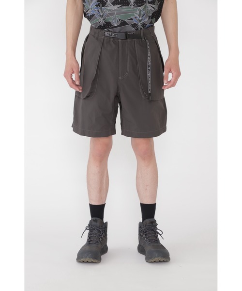 and wander(アンドワンダー)の「BRUSHED NYLON SHORT|ブラッシュナイロンショーツ(その他パンツ・メンズ・ブルー/グレー/チャコール・XL/L/M/S/XXL)」の3枚目の写真