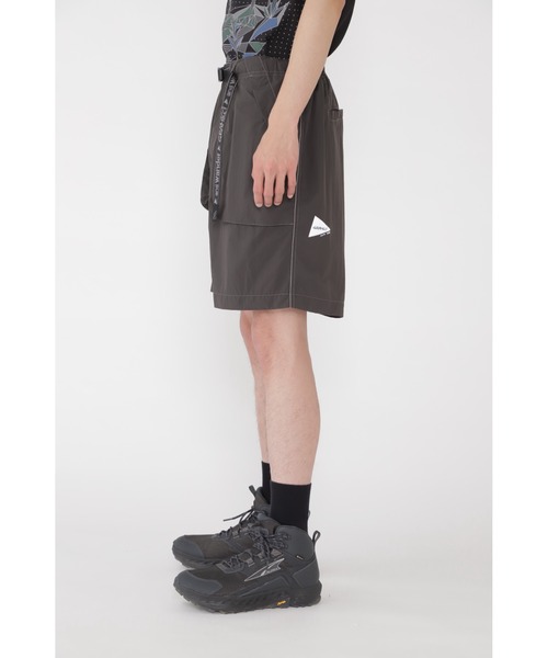 and wander(アンドワンダー)の「BRUSHED NYLON SHORT|ブラッシュナイロンショーツ(その他パンツ・メンズ・ブルー/グレー/チャコール・XL/L/M/S/XXL)」の4枚目の写真